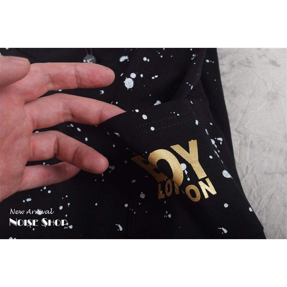 Áo Phông Nam Vẩy Sơn Hình Lưng Vàng