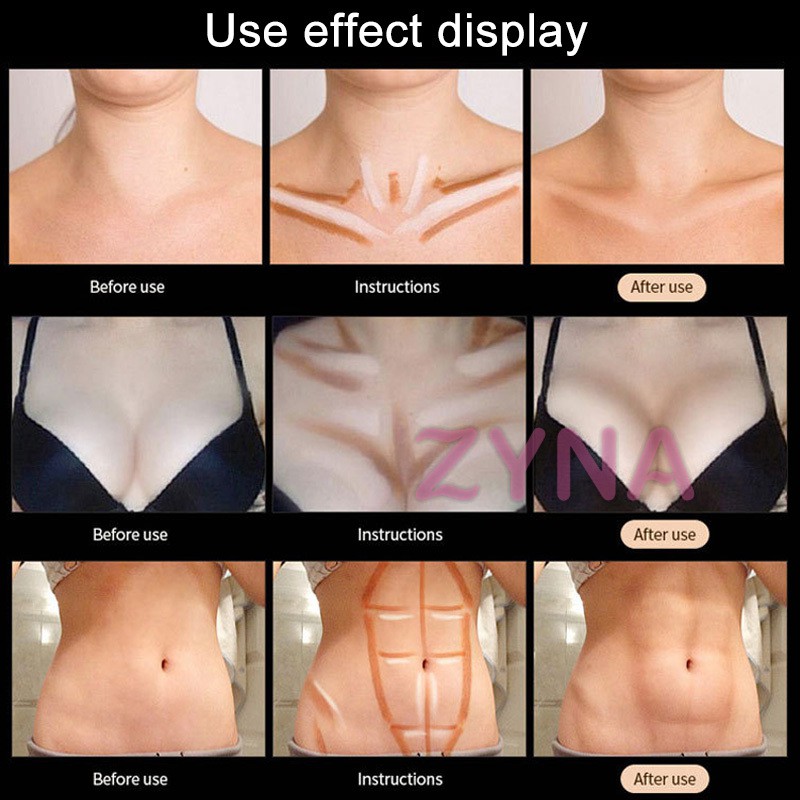 [Hàng mới về] Thanh bắt sáng 3D thiết kế 2 đầu cho lớp trang điểm độc đáo | BigBuy360 - bigbuy360.vn