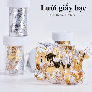 Lưới giấy bạc đắp ẩn trang trí móng