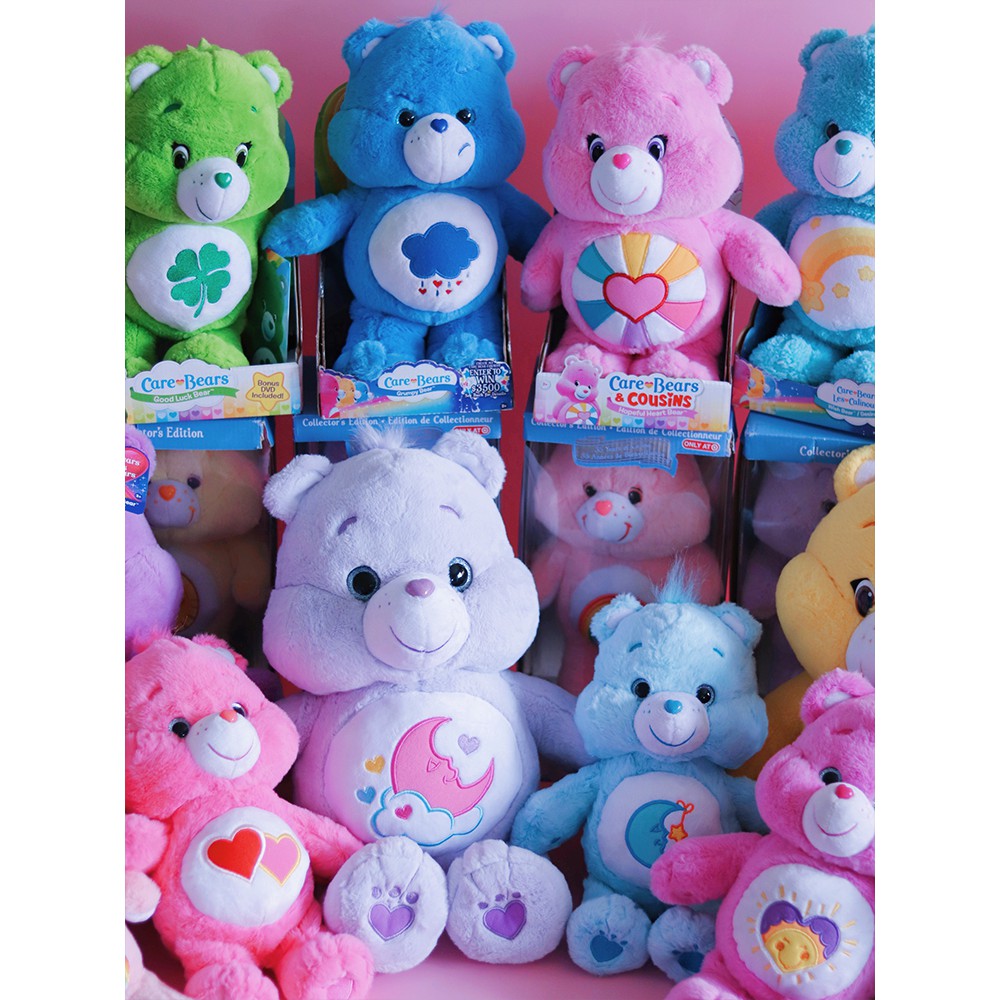 Care BearsCare Bear Gấu nhồi bông đáng yêu 30/50cm，Gấu Bông Rất dễ Thương