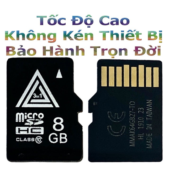 [Chính Hãng Khai Duy]Thẻ nhớ 4/8/16/32/64GB Tốc Độ Cao