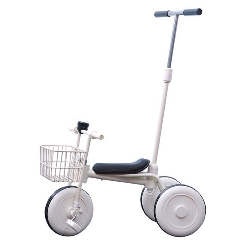 XE ĐẠP BA BÁNH KIÊM XE CHÒI CHÂN, XE ĐẨY CHO BÉ PHÙ HỢP CHO BÉ  TỪ 6 THÁNG TRỞ LÊN MẪU MUJI XUẤT KHẨU NHẬT BẢN, HÀN QUỐC
