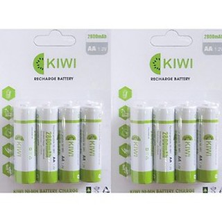 Pin sạc aa kiwi ni-mh 2800mah vỉ 4 viên