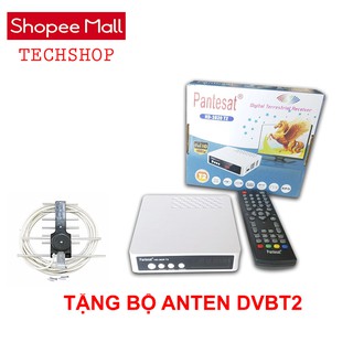 Đầu thu số mặt đất DVB T2 Pantesat HD3820+TẶNG ANTEN