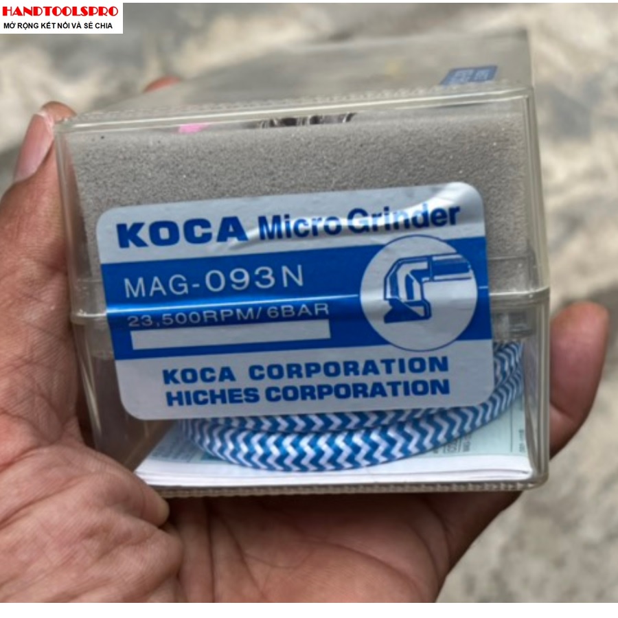 Bộ máy mài hơi cong 90 độ KOCA MAG-093N