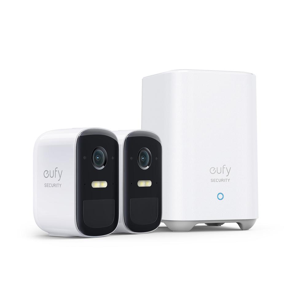 [Hỏa tốc HN] Camera an ninh EUFY 2C/Solo Pro 2K/ 2C Pro (2 Kit) 2K, Cam ngoài trời không dây, dùng pin