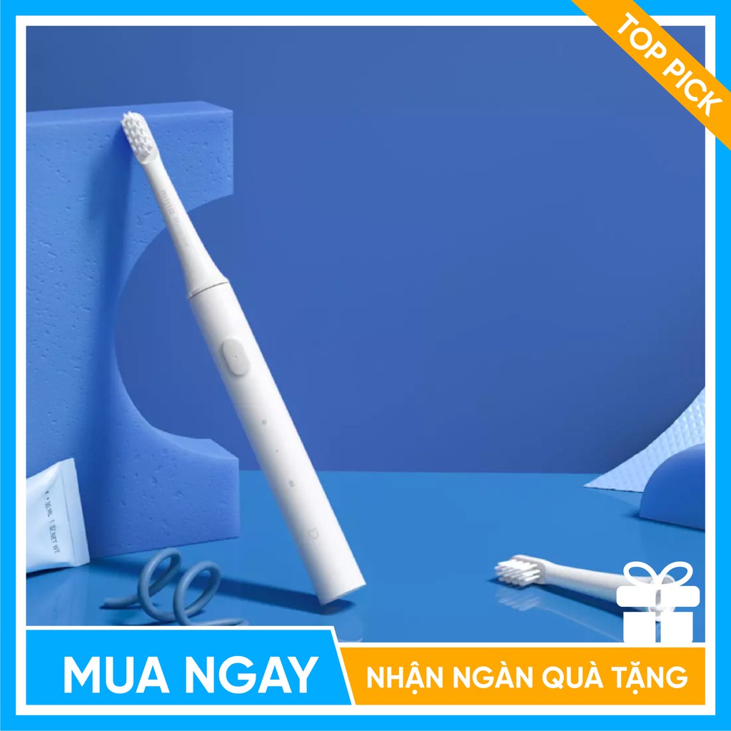 Bàn Chải Điện Tự Động Đánh Răng [Sale Lớn] Thế hệ mới, Công Nghệ IPX7 hiện đại dành cho răng nhạy cảm