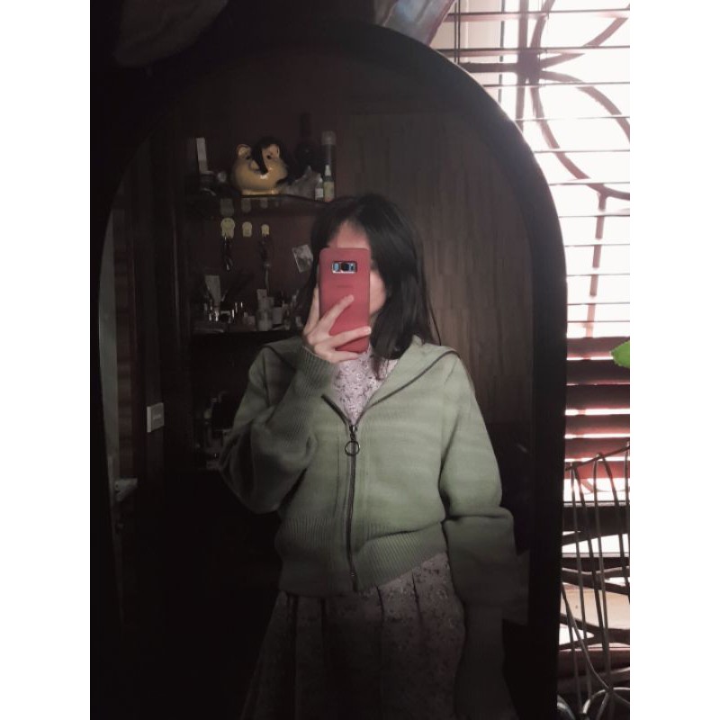 Áo khoác len zara authentic