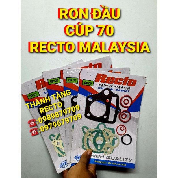 RON ĐẦU HONDA CÚP 70 RECTO MALAYSIA