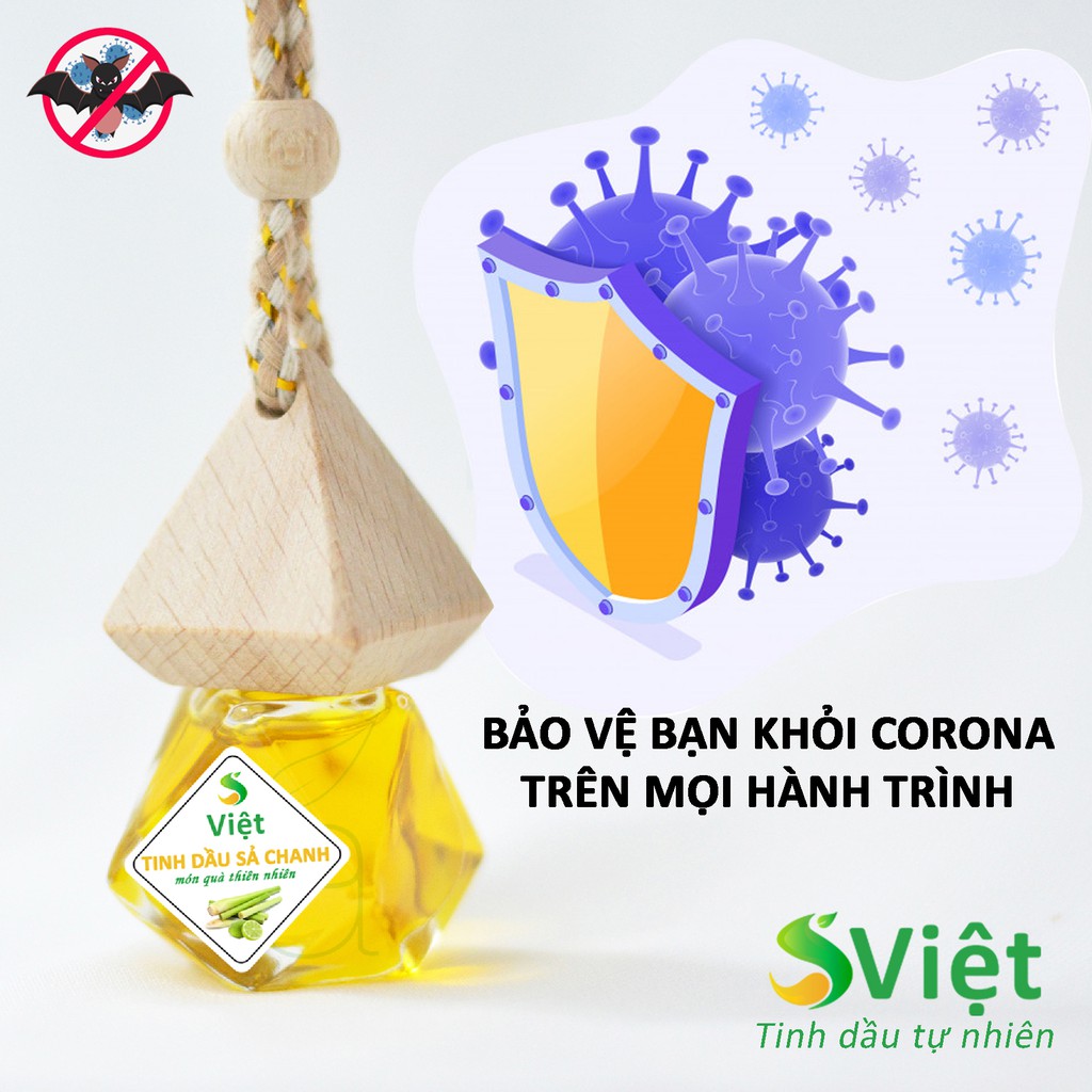 [Tinh Dầu khử mùi chống say ô tô] Tinh Dầu Treo Xe Ôtô Hoặc Phòng Hương Bạc Hà - Giúp Khử Mùi – Hơn Cả Sự Đẳng Cấp