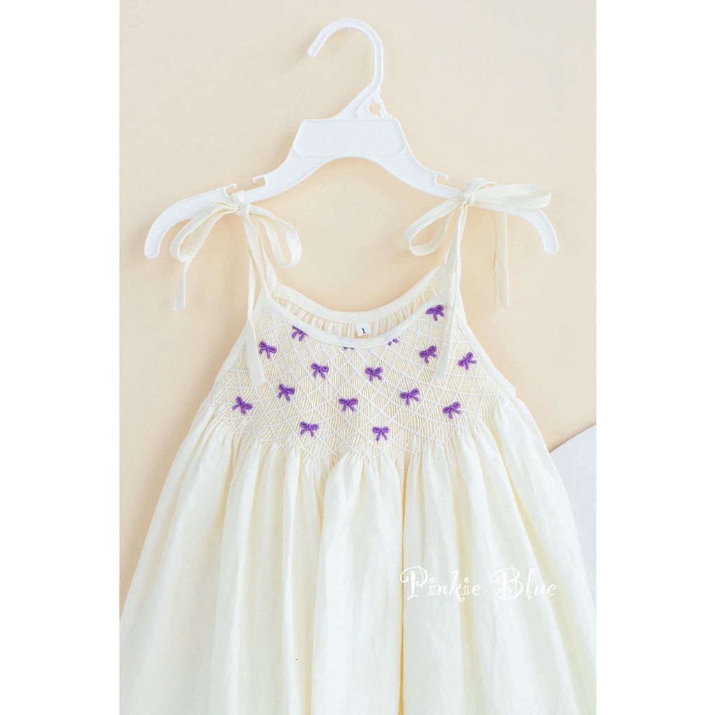 Đầm Smock 2 Dây Nude