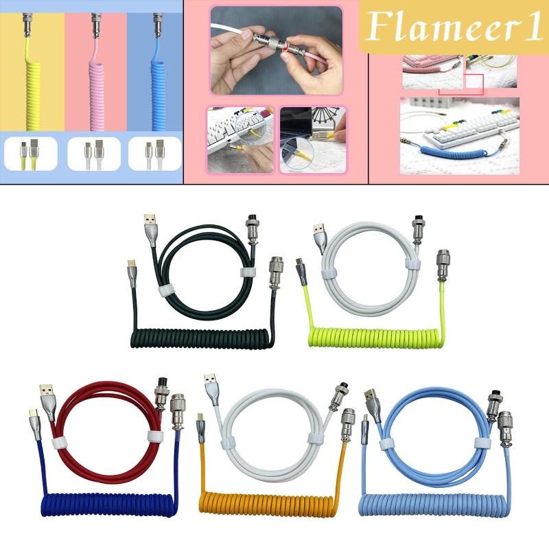 Dây Cáp Chuyển Đổi USB Sang Type C Line Flameameer1