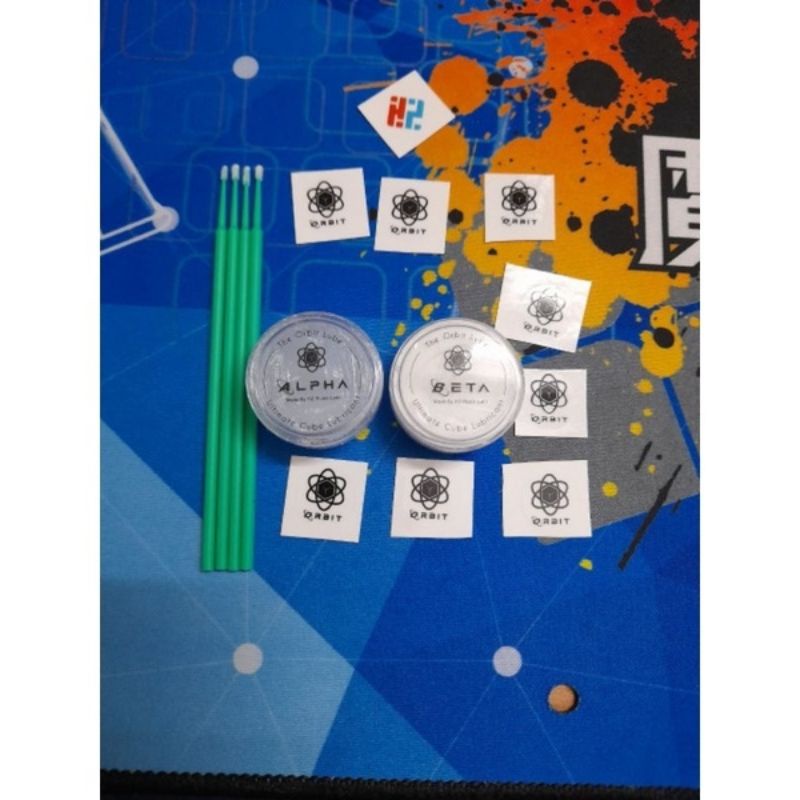 Combo dầu bôi trơn rubik Orbit Alpha 4.5g và Beta 4.5g