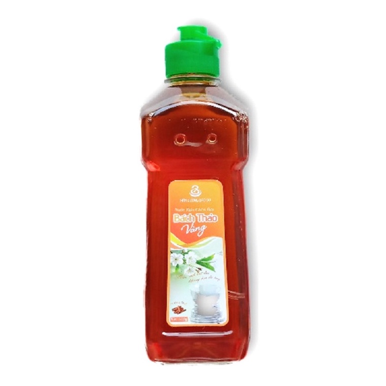 HÀNG CHUẨN NĂP XANH Nước rửa chén Bách Thảo Vàng chiết suất từ thiên nhiên, an toàn, không mùi, không hại da tay 500g
