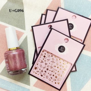Hình dán móng 3D - 3D Nail Sticker (dán khô)