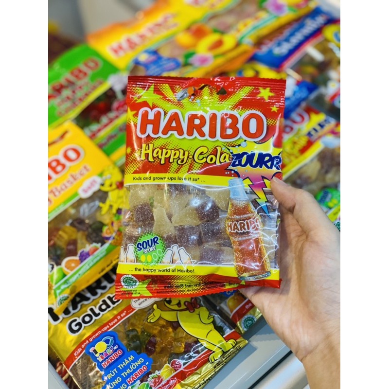 (8 LOẠI) KẸO DẺO HARIBO GÓI 80GR