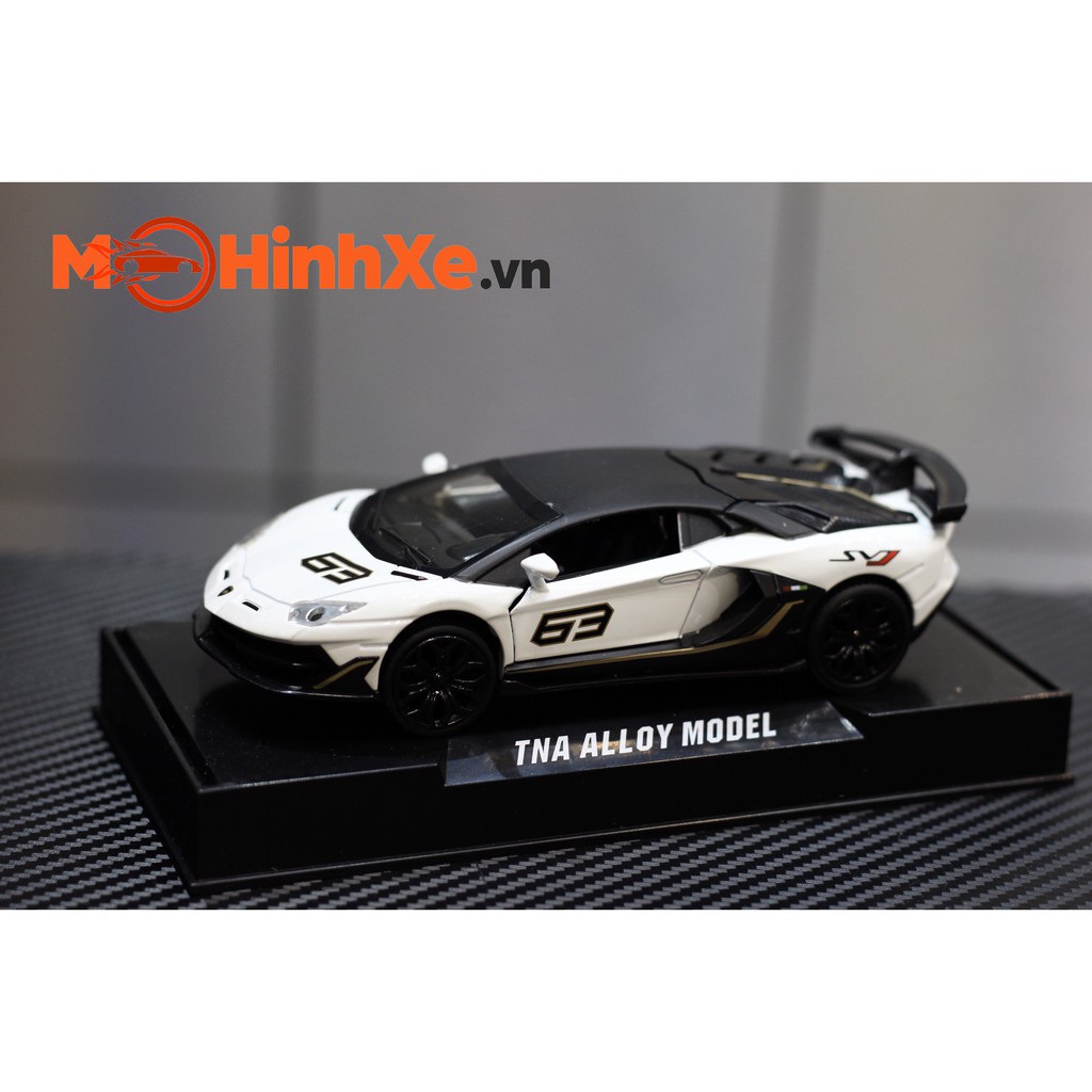 MÔ HÌNH XE LAMBORGHINI AVENTADOR SVJ 1:32 HÃNG KHÁC