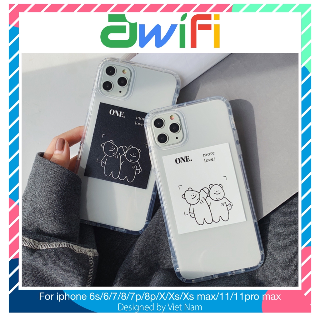 Ốp lưng iphone more love trong 5/5s/6/6plus/6s/6splus/7/7plus/8/8plus/x/xr/xs/11/12/pro/max/plus/promax - Awifi P4-5