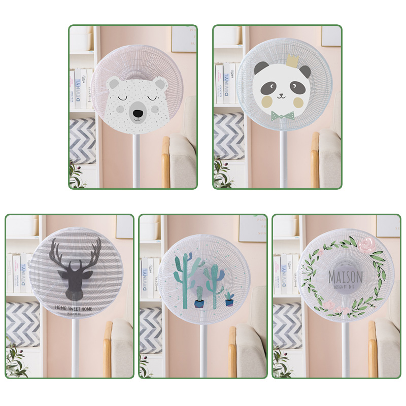 Vỏ Bọc Quạt Điện Chống Bụi Không Thấm Nước In Hoạt Hình Dễ Thương