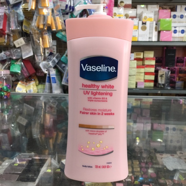 Lotion dưỡng thể trắng da Vaseline Healthy White UV Lightening 725mL | BigBuy360 - bigbuy360.vn
