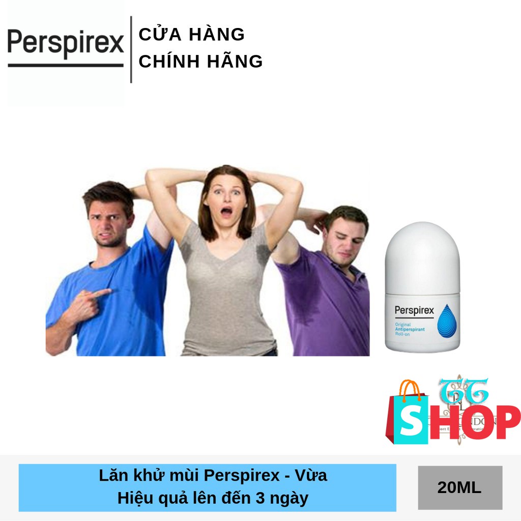 [Chính Hãng] Lăn Khử Mùi Perspirex Cao Cấp Cho Mọi Loại Da Từ Nặng Tới Nhẹ 20ml | BigBuy360 - bigbuy360.vn