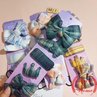 Set Cột Tóc Kẹp Tóc Xinh Cho Bé Gái