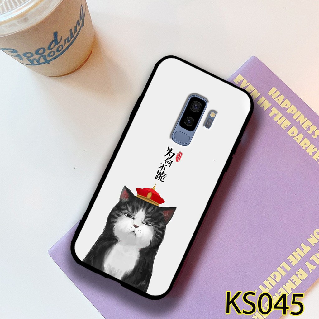 Ốp lưng Samsung S8/S8 Plus/S9/S9 Plus in hình Chó mèo Sociu siêu đáng yêu, độc, lạ_KINGSTORE.HN_Ốp SS S8/S8P/S9/S9P