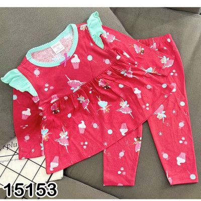 Bộ dài thun cánh tiên nhiều mẫu họa tiết đáng yêu cho bé gái 9-22kg - Bigbabyshop