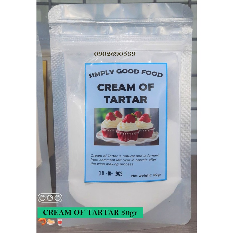 Cream of Tartar 50gr