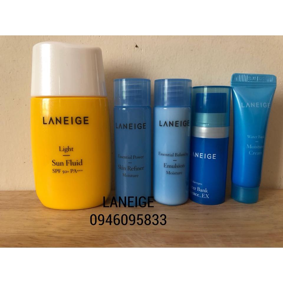 combo kem chống nắng laneige