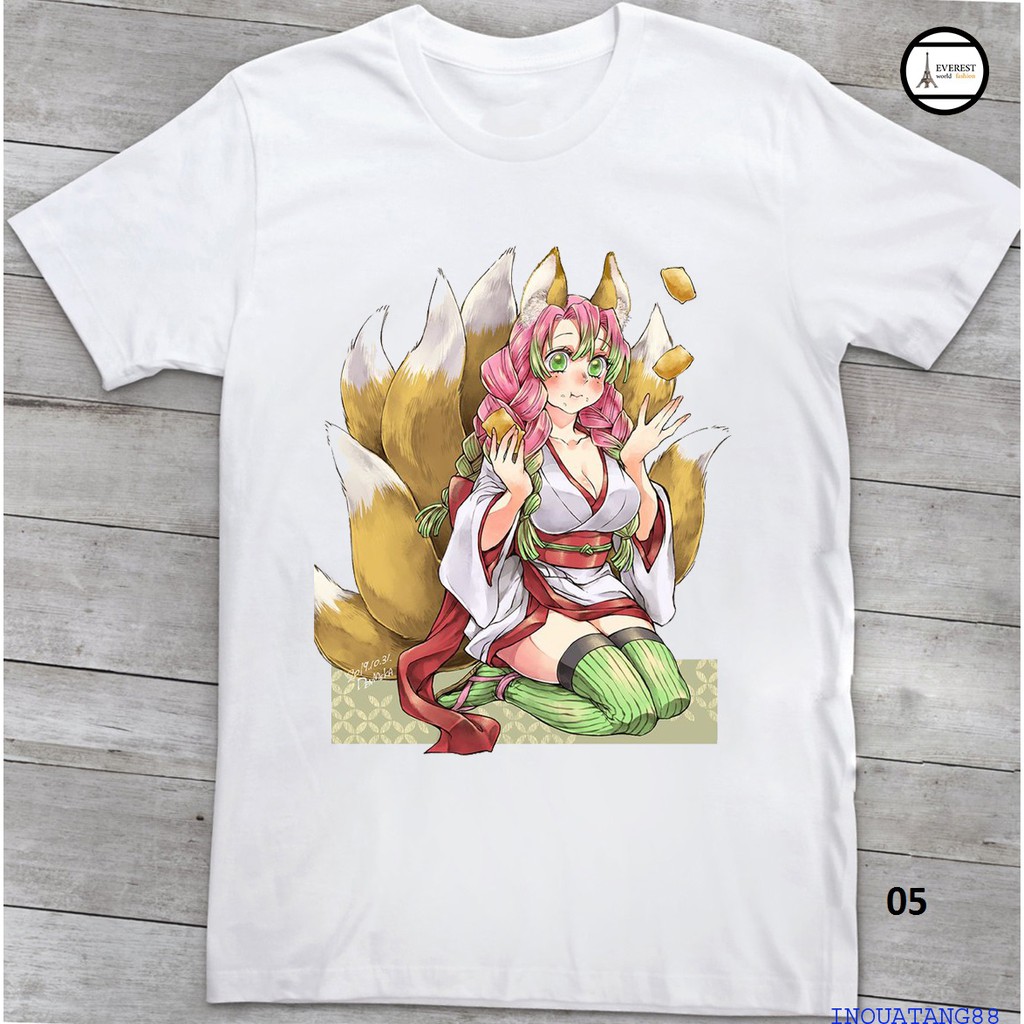 ÁO THUN NAM NỮ - Kimetsu no Yaiba- Luyến Trụ Kanroji Mitsuri