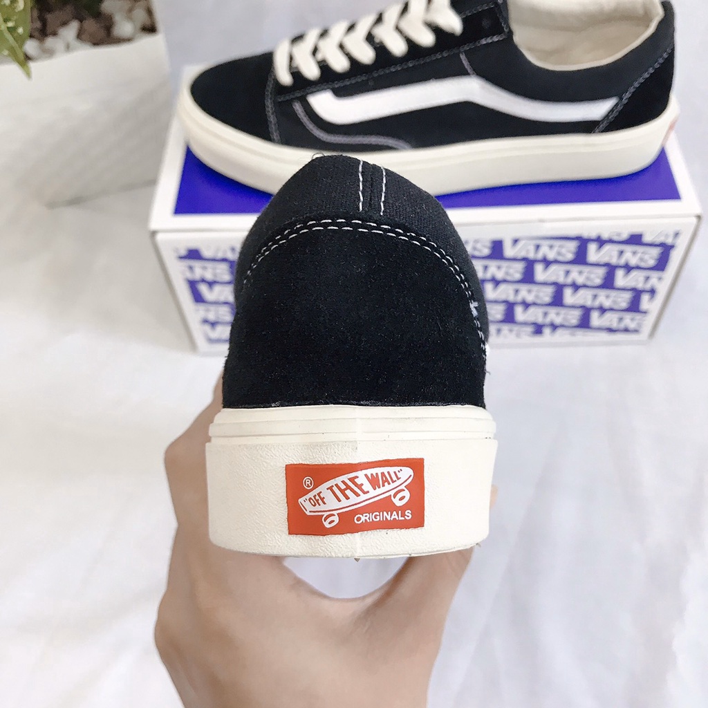 GIÀY 𝐕𝐀𝐍𝐒 VAULT OLD SKOOL MÀU ĐEN ⚡Full box bill⚡ Giày thể thao nam nữ 2021