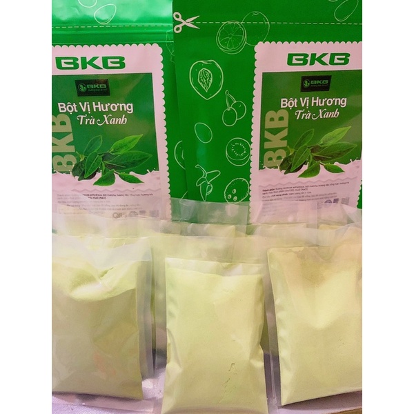 Bột vị pha trà sữa BKB vị trà xanh 100g