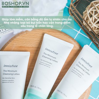 Sữa rửa mặt Innisfree The Minimum Cleansing Lotion 90ml