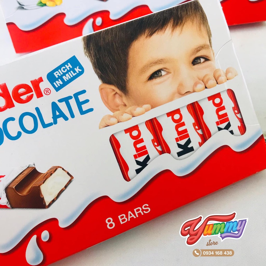 Chocolate Kinder Dạng Thanh