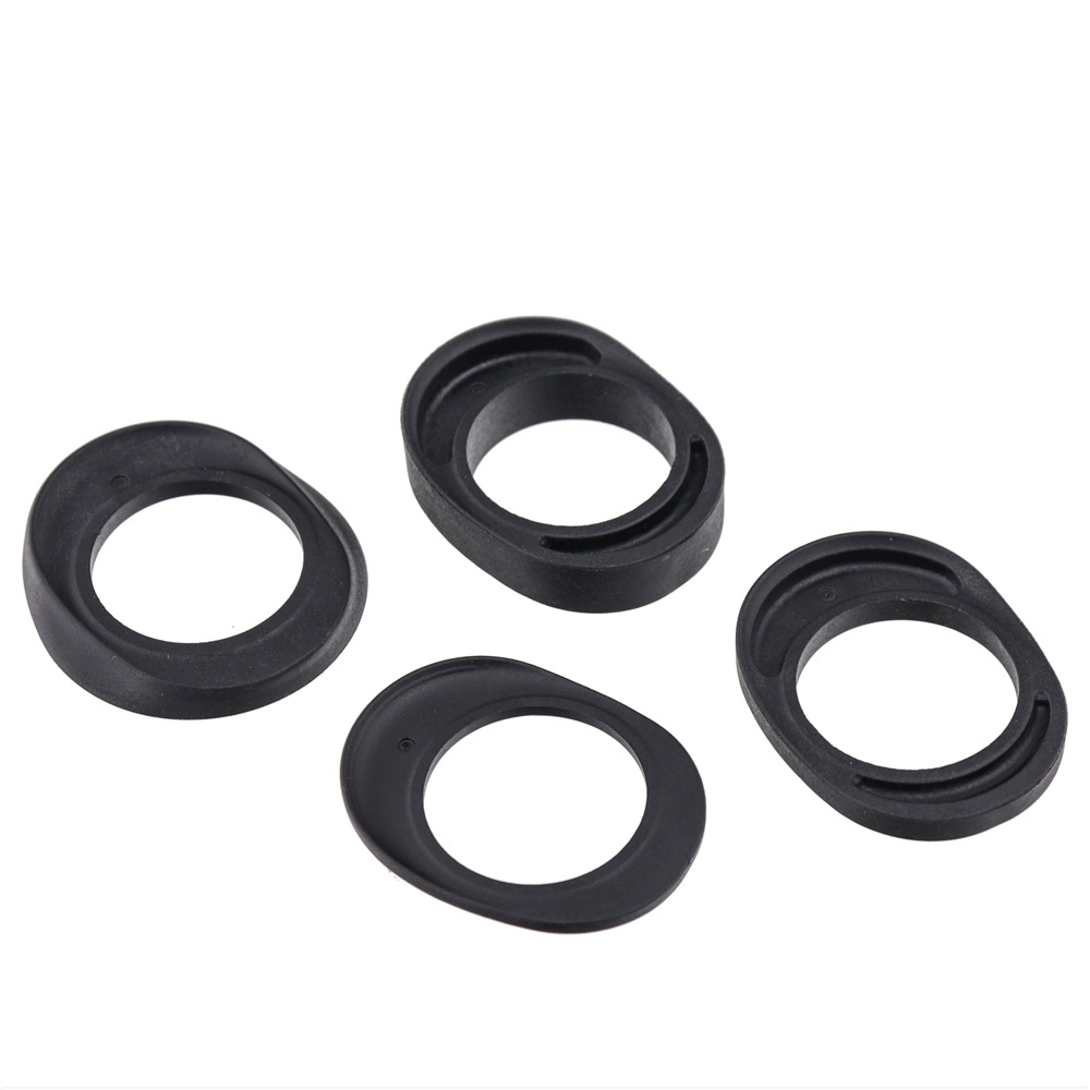 Giá Đỡ Mở Rộng Bằng Nhựa Màu Đen Kèm Vòng Đệm Cho Garmin/Bryton/Wwahoo/Catey