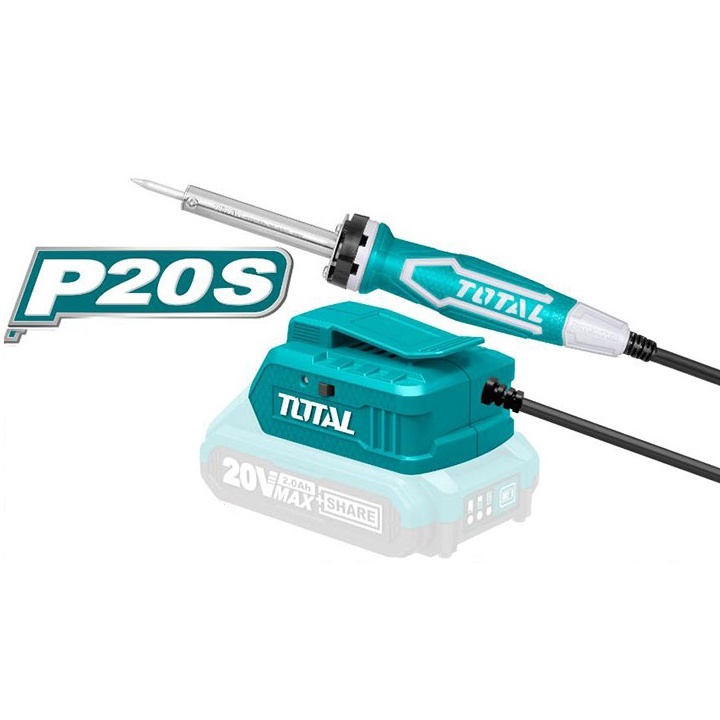 Mỏ hàn chì pin 20V TOTAL TSILI2001 (KHÔNG BAO GỒM PIN VÀ SẠC)