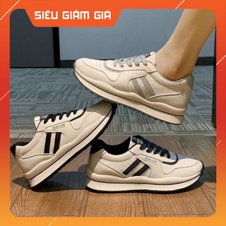 [SIÊU GIẢM GIÁ] Giày Thể Thao - Giày Thể Thao Viền 2 Sọc Kẻ Màu B09 - Giầy thể thao nữ M6( hàng cao cấp)