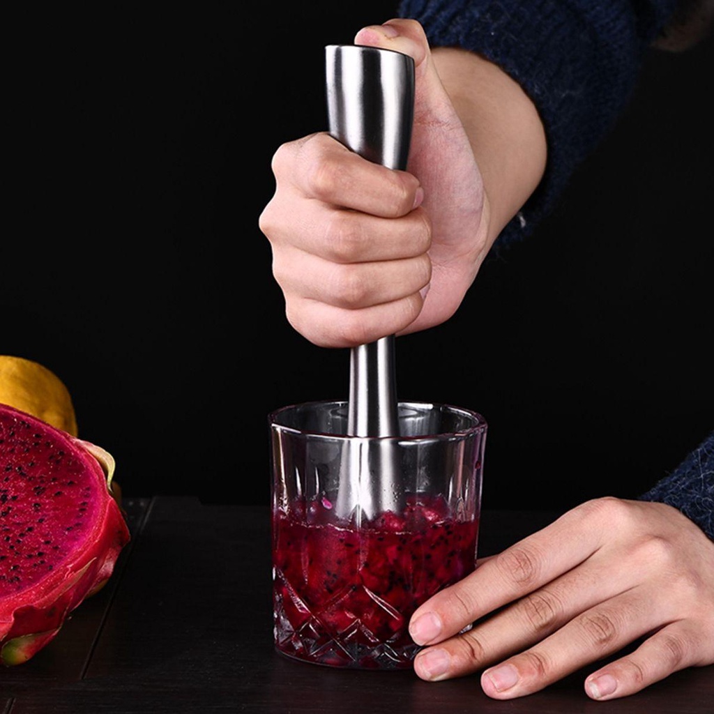 Búa Nghiền Đất Sét Bằng Thép Không Gỉ Cho Bartender