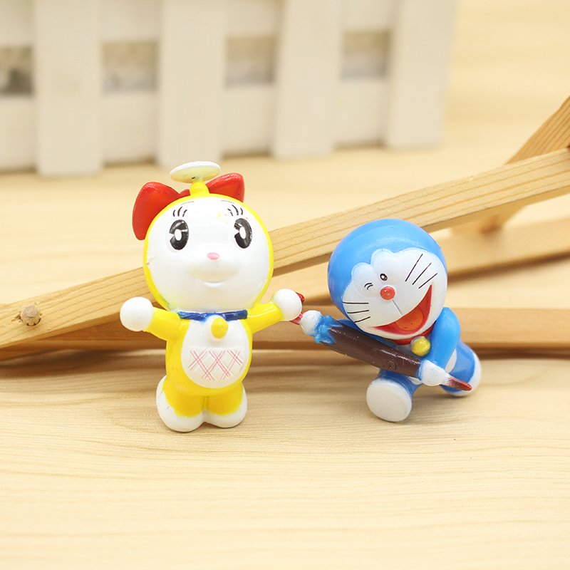 Set 6 Mô Hình Doraemon Mini Dễ Thương