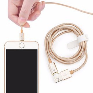 CÁP SẠC IPHONE DÂY DÙ CHO IPHONE  5/6/7 DÀI 3M