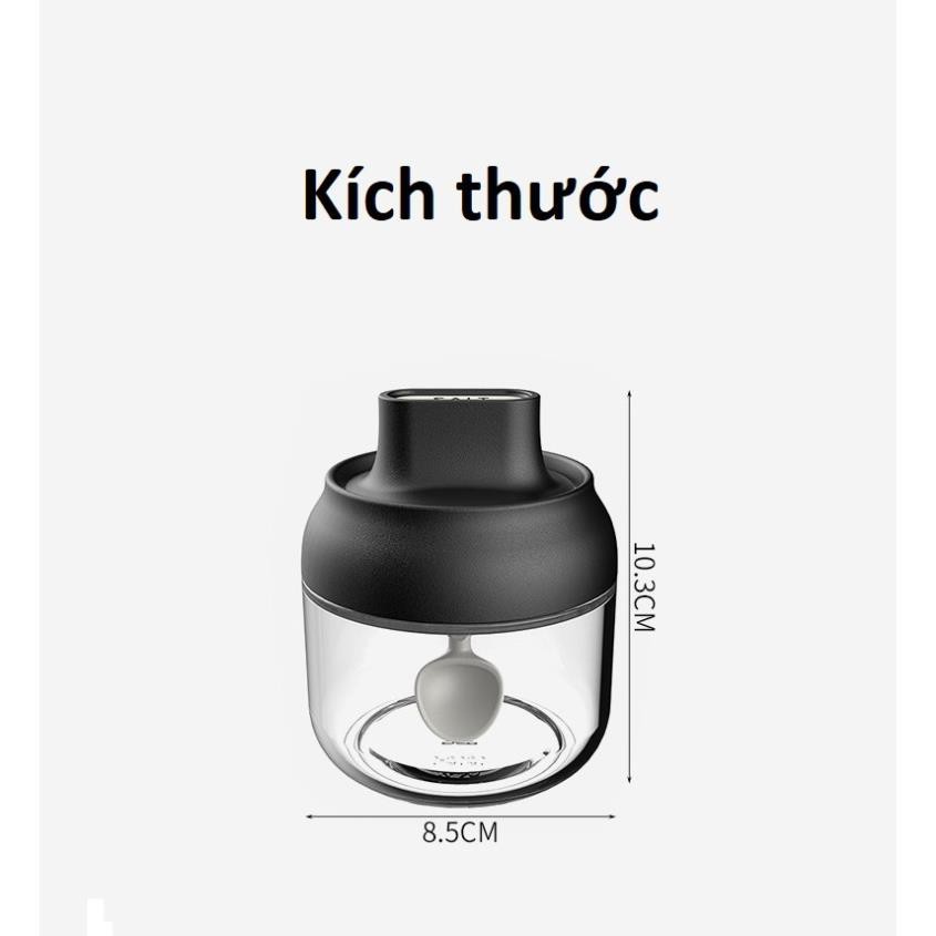 (Rẻ vô địch) Hũ đựng gia vị thủy tinh cao cấp hàng đẹp (hàng mới về)