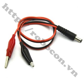 [FREESHIP] DÂY NGUỒN DC CÓ KẸP (ĐỰC, CÁI)