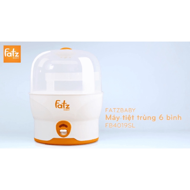 Máy tiệt trùng bình sữa siêu tốc 6 bình FATZ BABY FB4019SL