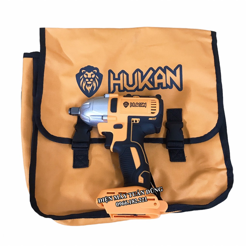 Thân máy siết mở ốc dùng pin Thương hiệu HUKAN X6 Pro động cơ nguyên khối lực siết 380N/m