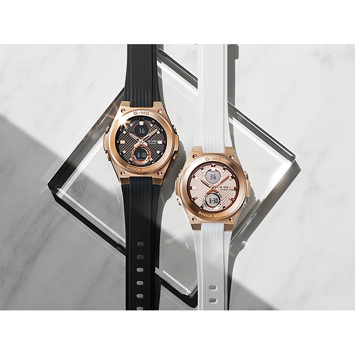 Đồng Hồ Nữ Casio Baby-G MSG-C100G-7ADR - Gờ Mặt Kim Loại - Chống Nước 100m- bảo hành 12 tháng