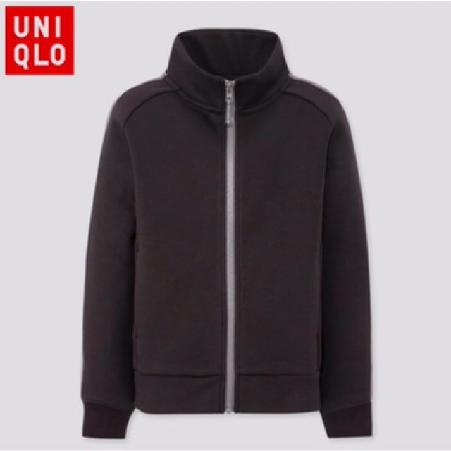 Uniqlo Áo Khoác Khóa Kéo Thấm Hút Mồ Hôi Thời Trang Dành Cho Trẻ