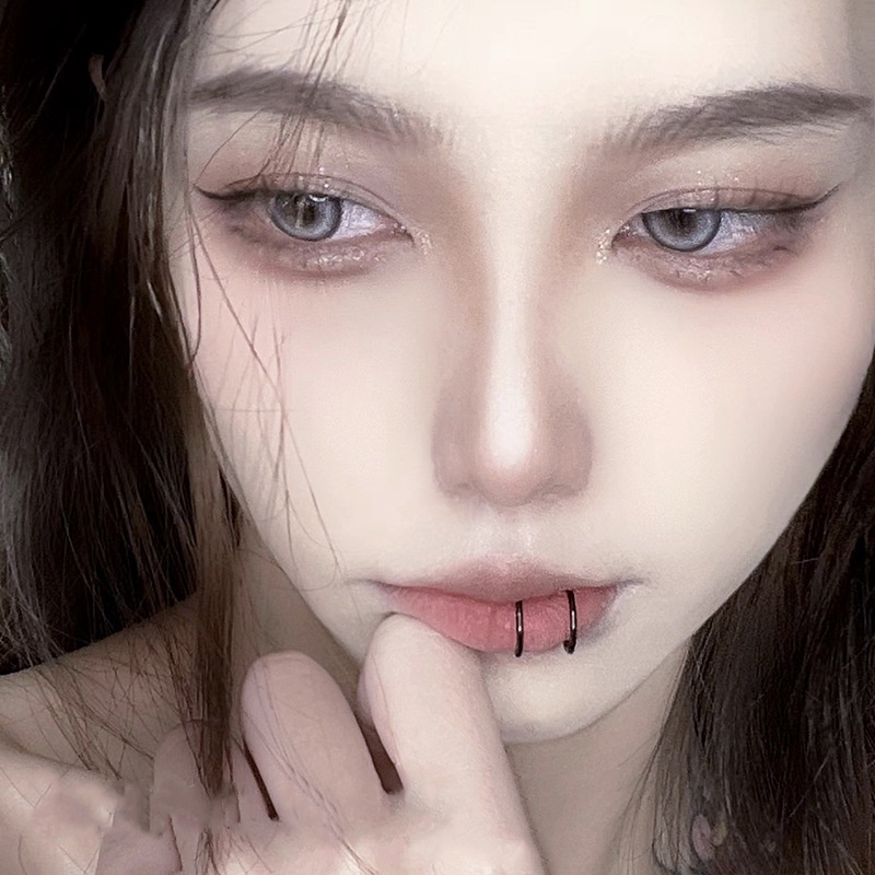 [Augustcloth] Trang sức/ phụ kiện môi/ tai móc cài môi 2 vòng