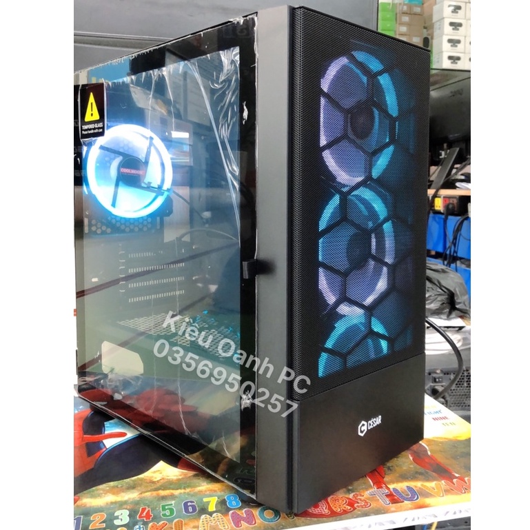 Vỏ Case Gigabyte C200 GLASS - GB-C200G (Mid Tower/Màu Đen)