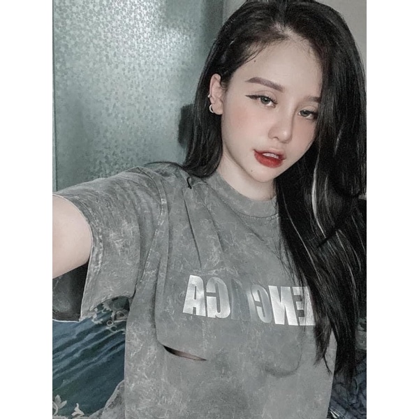 Áo Balencia Rách Loang